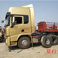 南朗出售14年解放J6P牵引车420马力，双驱轻体车