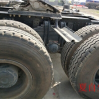 茂名化州市二手低平板挖掘机运输拖板半挂车