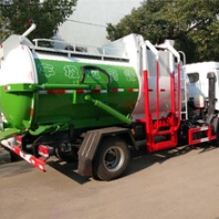 5吨侧装压缩垃圾车车型