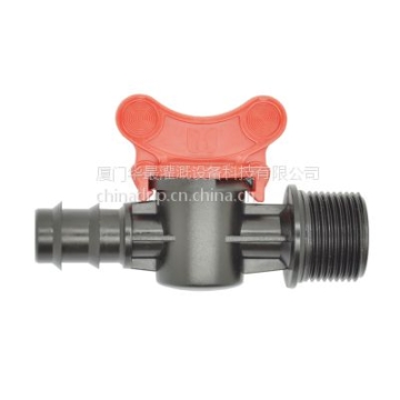 华最灌溉农业生产用16PE管外螺纹倒刺承插阀门