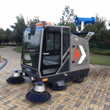 工厂车间仓库快速保洁清扫车 户外道路落叶灰尘垃圾扫地车JC2300