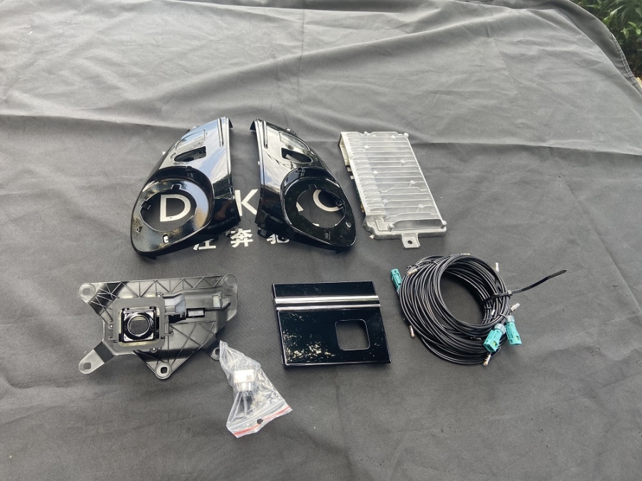 22款奔驰S400L升级原厂360全景影像超广角的视野