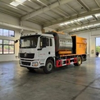 陕汽德龙单桥同步碎石封层车,热门同步碎石封层车多少钱一辆