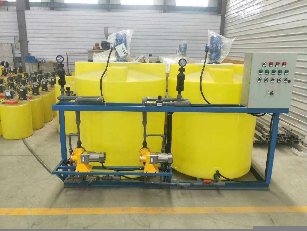 绿谷通泰全自动除磷加药装置,北京朝阳区全自动加药装置加药系统操作简单